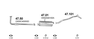 SISTEM DE ESAPAMENT POLMO POLMO00125