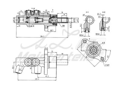 Спирачна помпа A.Z. Meisterteile AZMT-44-110-1094