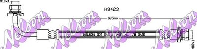 KAWE H8423 Тормозной шланг  для KIA PICANTO (Киа Пиканто)