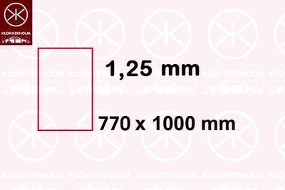 KLOKKERHOLM плоский лист