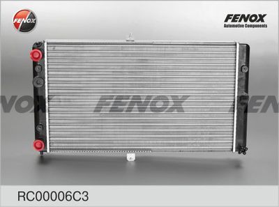 Радиатор, охлаждение двигателя FENOX RC00006C3 для LADA 111