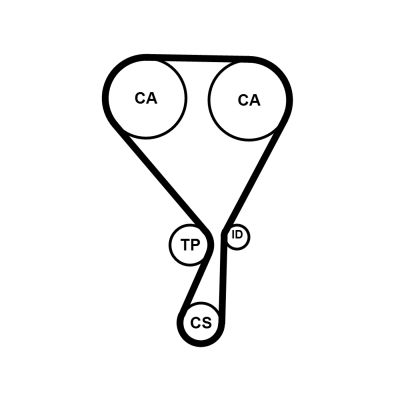 CUREA DE DISTRIBUTIE CONTINENTAL CTAM CT1228 1