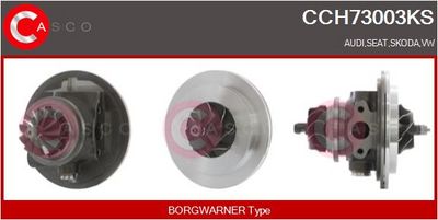 Skupina trupu, turbodmychadlo CASCO CCH73003KS