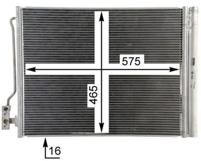 CONDENSATOR CLIMATIZARE MAHLE AC67000P 6