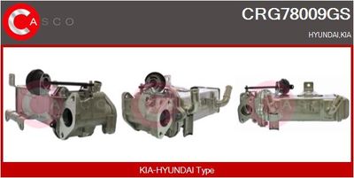 Chladič, recirkulace spalin CASCO CRG78009GS