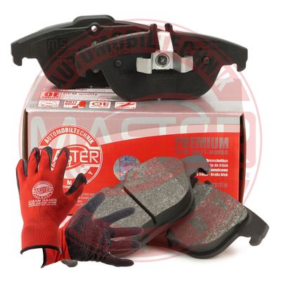 Zestaw klocków hamulcowych, hamulce tarczowe MASTER-SPORT GERMANY 13046072572N-SET-MSP