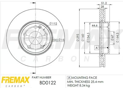 Disque de frein FREMAX
