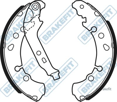 APEC Brake Shoe Set BSH1065