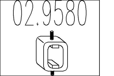 TAMPON CAUCIUC AMORTIZOR ESAPAMENT