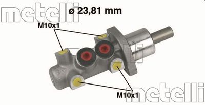 METELLI 05-0247 Ремкомплект тормозного цилиндра  для AUDI CABRIOLET (Ауди Кабриолет)