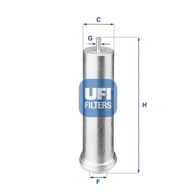 UFI 31.851.00 Топливный фильтр  для BMW X5 (Бмв X5)
