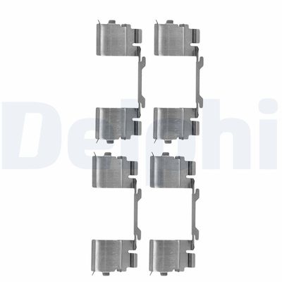 Комплектующие, колодки дискового тормоза LX0479