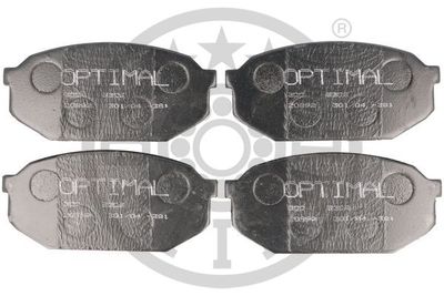 Комплект тормозных колодок, дисковый тормоз OPTIMAL 9309 для MITSUBISHI STARION