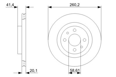 Brake Disc 0 986 479 346