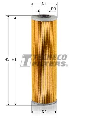 Filtr oleju TECNECO FILTERS OL0612