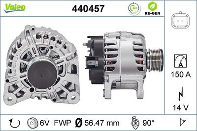 generátor VALEO 440457