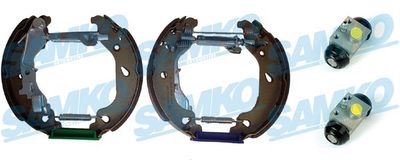 Комплект тормозных колодок SAMKO KEG521 для ZASTAVA 10
