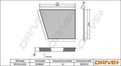 FILTRU AER HABITACLU DR!VE+ DP1110120239 7