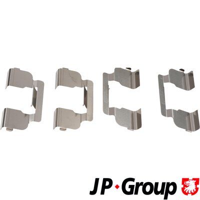 Комплектующие, колодки дискового тормоза JP GROUP 4364004210 для RENAULT 25