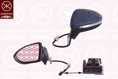 KLOKKERHOLM 95511045 Указатель поворотов  для VW TOURAN (5T1) 1.5 TSI