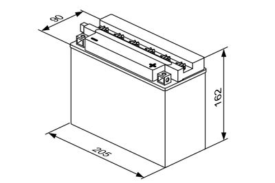 BATERIE DE PORNIRE BOSCH 0092M4F470 4