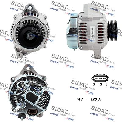 GENERATOR / ALTERNATOR SIDAT A12DE1403A2