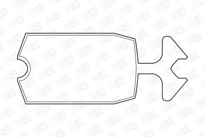 BREMSBELAGSATZ SCHEIBENBREMSE CHAMPION 571210CH 1