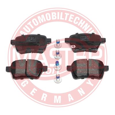 Комплект тормозных колодок, дисковый тормоз MASTER-SPORT GERMANY 13046120932N-SET-MS для FIAT TIPO
