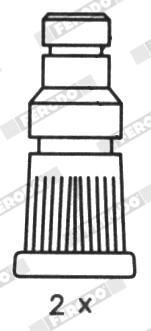 BREMSBACKENSATZ FERODO FSB213 3