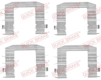 Комплектующие, колодки дискового тормоза 109-1708