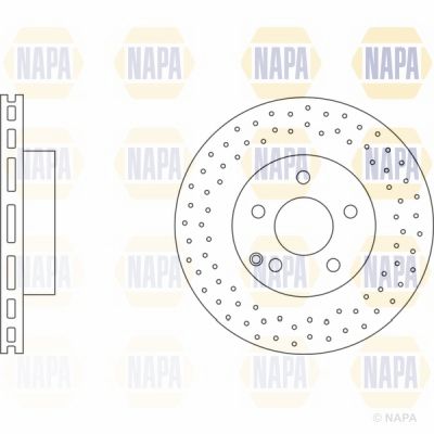 Brake Disc NAPA PBD8221