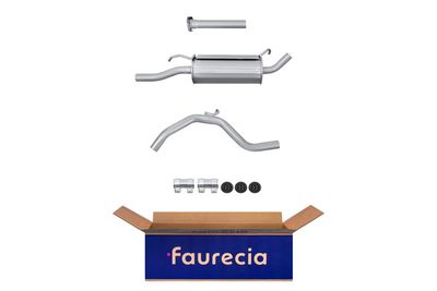 Глушитель выхлопных газов конечный Faurecia FS67041 для SUZUKI ALTO