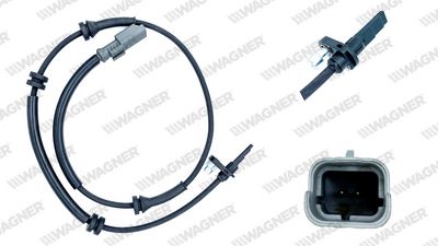 Czujnik, prędkość obrotowa koła WAGNER ABS00169