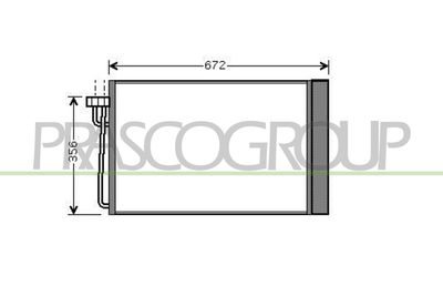 CONDENSATOR CLIMATIZARE PRASCO BM046C001