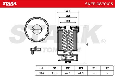 горивен филтър STARK SKFF-0870015