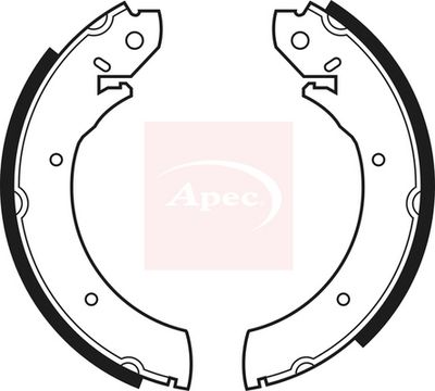 APEC Brake Shoe Set SHU234