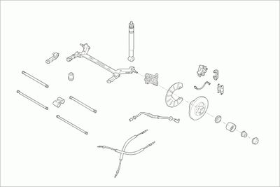Układ kierowniczy SACHS RENAU-19II-RS001