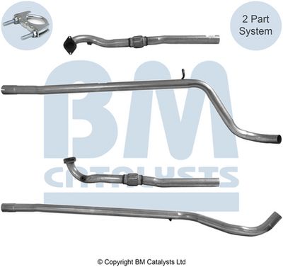 Výfuková trubka BM CATALYSTS BM50798