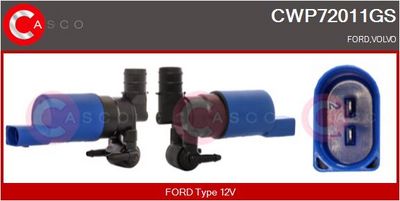 POMPA DE APA SPALARE PARBRIZ CASCO CWP72011GS