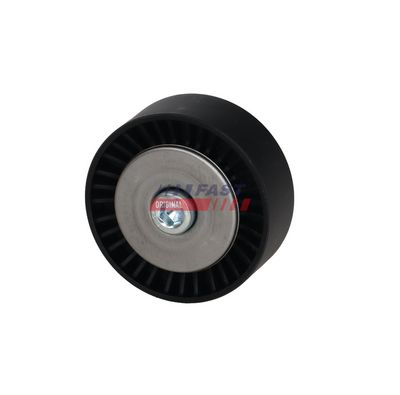 Įtempiklio skriemulys, V formos rumbuotas diržas