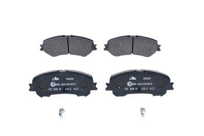 BREMSBELAGSATZ SCHEIBENBREMSE ATE 13046056912 2