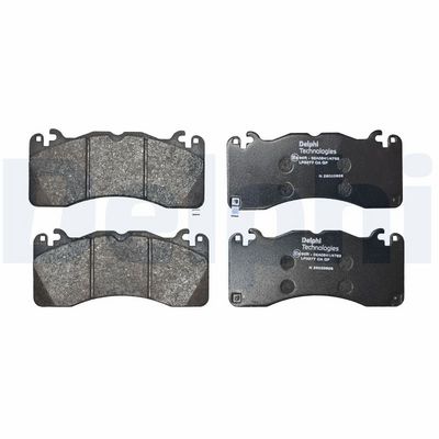 Remblokken set Voor , past: FORD USA MUSTANG 2.3/5.0/5.2 12.14-