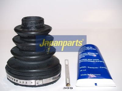 JAPANPARTS Gofruotoji membrana, kardaninis velenas