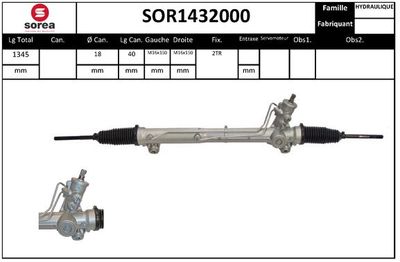 Рулевой механизм EAI SOR1432000 для JEEP GRAND CHEROKEE
