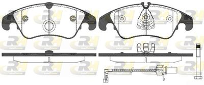 Bremsbelagsatz, Scheibenbremse