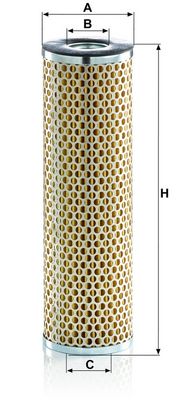 Hydraulisch filter (patroon) past: MANITOU MA460, MC40, MC40FC, MC40HP, MC40PS, MC40TC, MCE30, MCE30H, MCE30HGPL, MCE30HZ, MCE40H, MCL50, MLT634 -120 LSU, MSI 20G, MSI 25, MSI 25D, MSI 25G, MSI 30