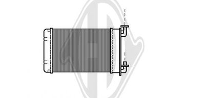 SCHIMBATOR CALDURA INCALZIRE HABITACLU DIEDERICHS DCM1025