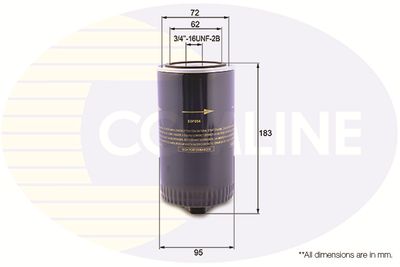 Oil Filter COMLINE EOF054