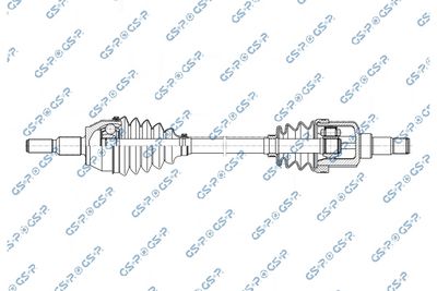 Wał napędowy GSP 218484OL