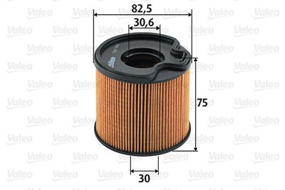 Топливный фильтр VALEO 587901 для PEUGEOT 806